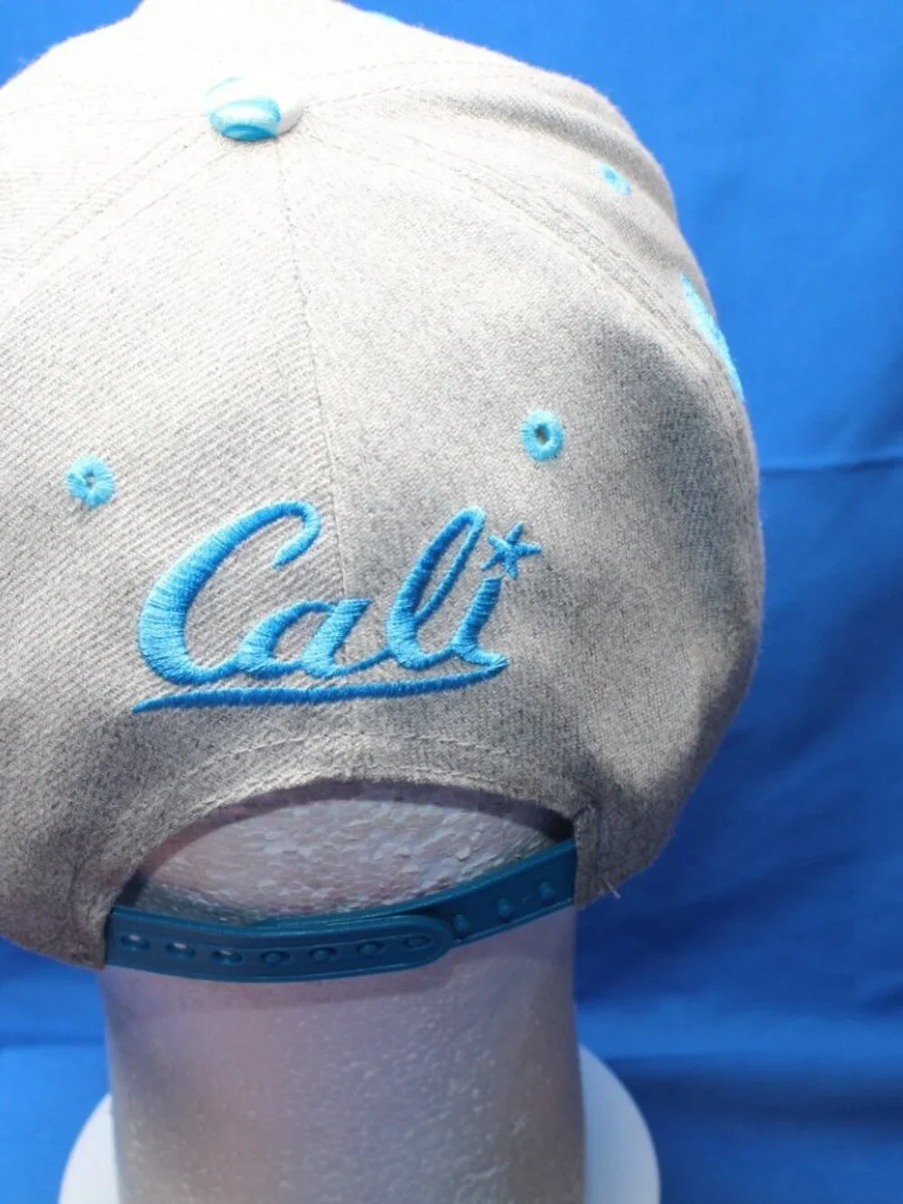 Headlines Blue  Floral Cali California Snap Back Cap Hat beach surfing